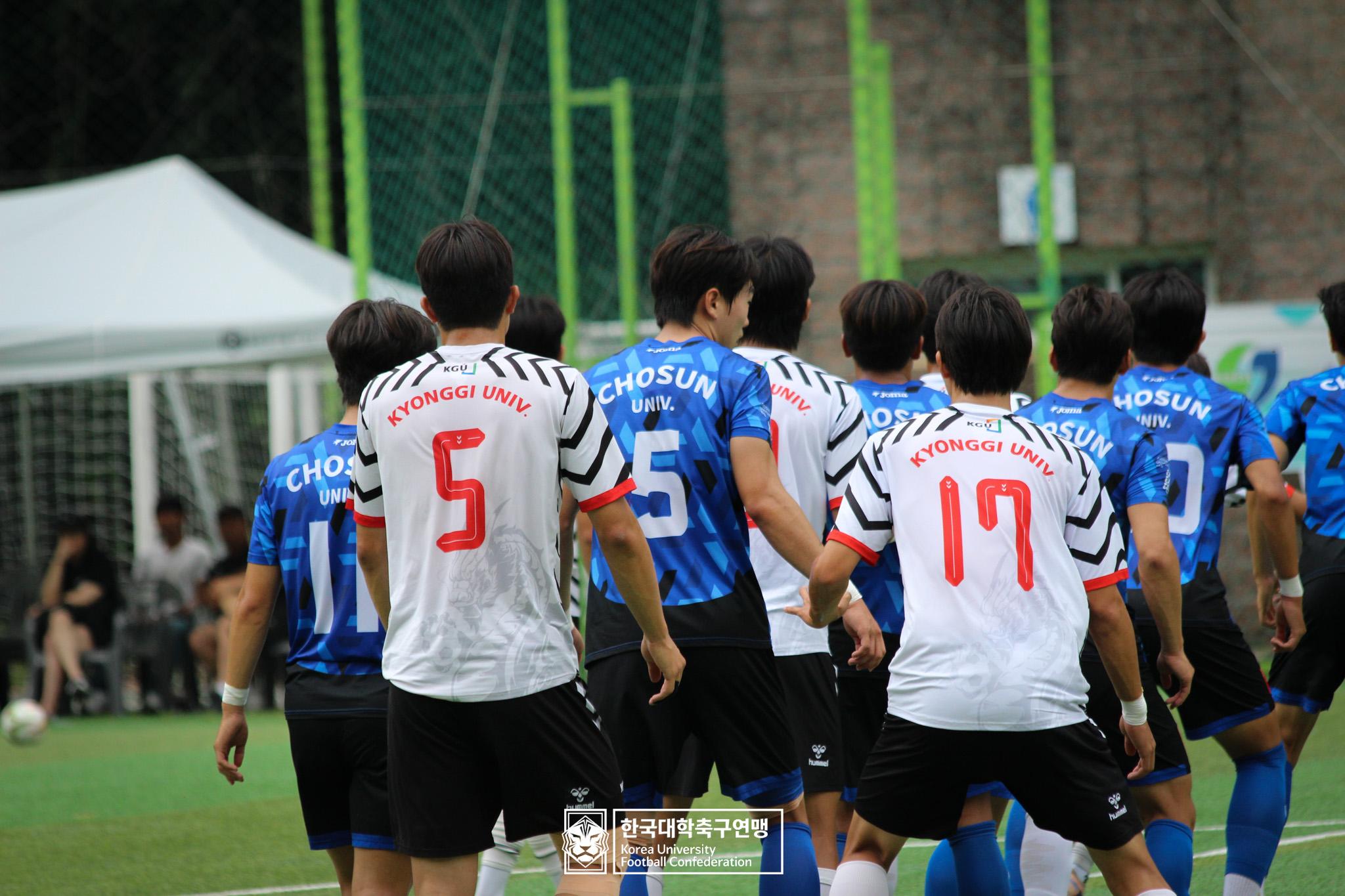 [제62회 추계대학축구연맹전] 승리의 열쇠는 초반 집중력! 7골 난타전 끝에 웃은 경기대, 조선대에 4-3 승리