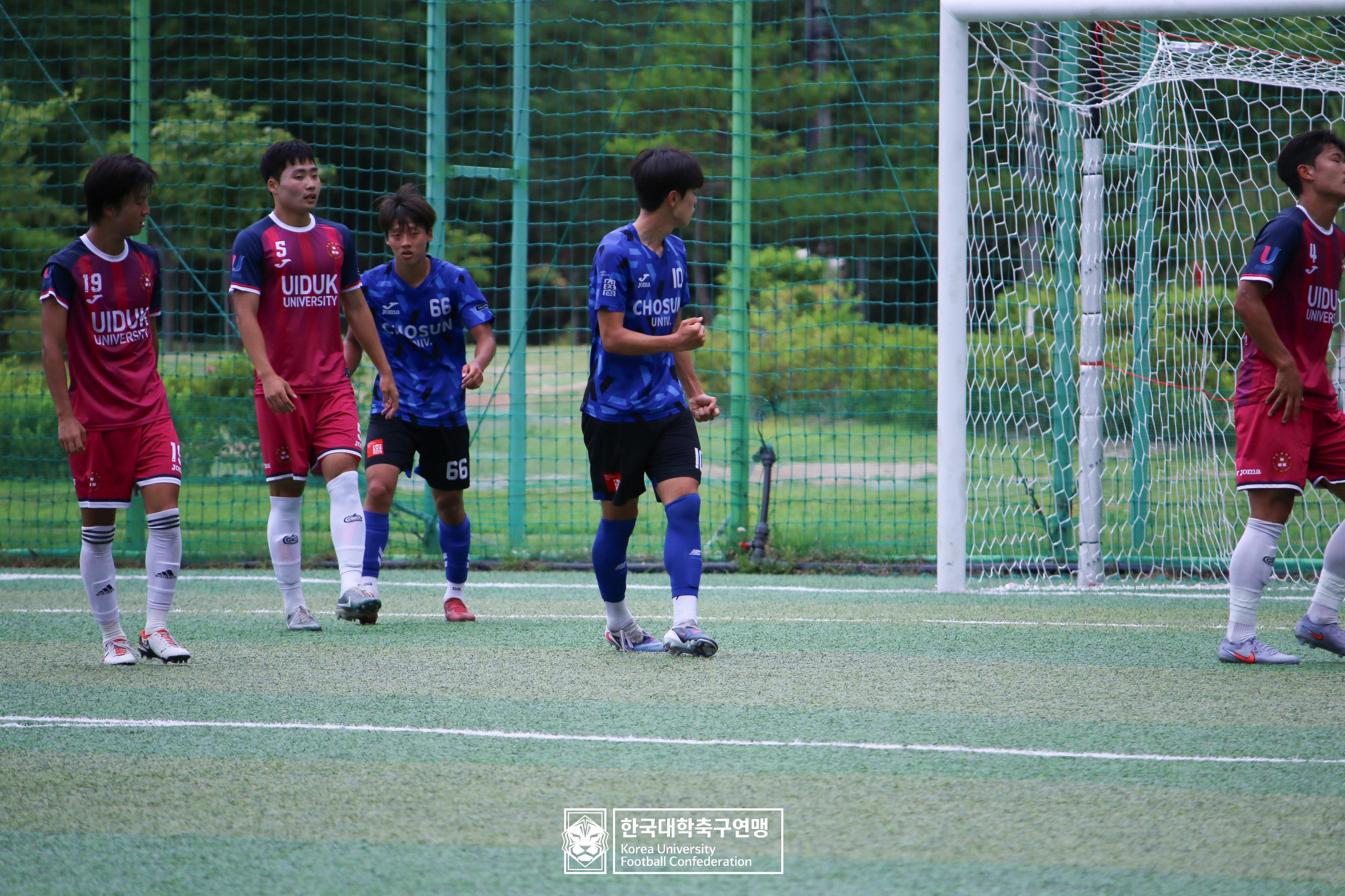[제62회 추계대학축구연맹전] 관심 대신 결과로 답한 김연성, 조선대 토너먼트행 견인