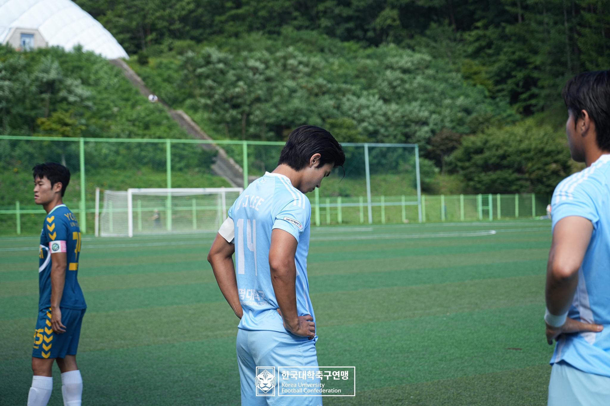 [제62회 추계대학축구연맹전] “이런 고비도 넘어야 강팀” 동명대 주장 이서준, 무너지지 않은 동명의 중심