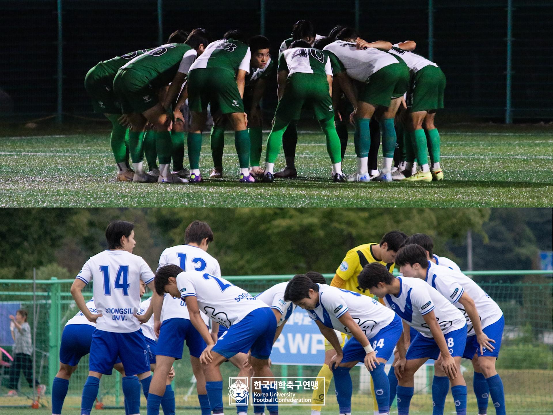[제21회 1·2학년 대학축구연맹전] 지난해 16강에서 멈춘 건국대와 숭실대, 이번에 8강으로 향할 팀은?