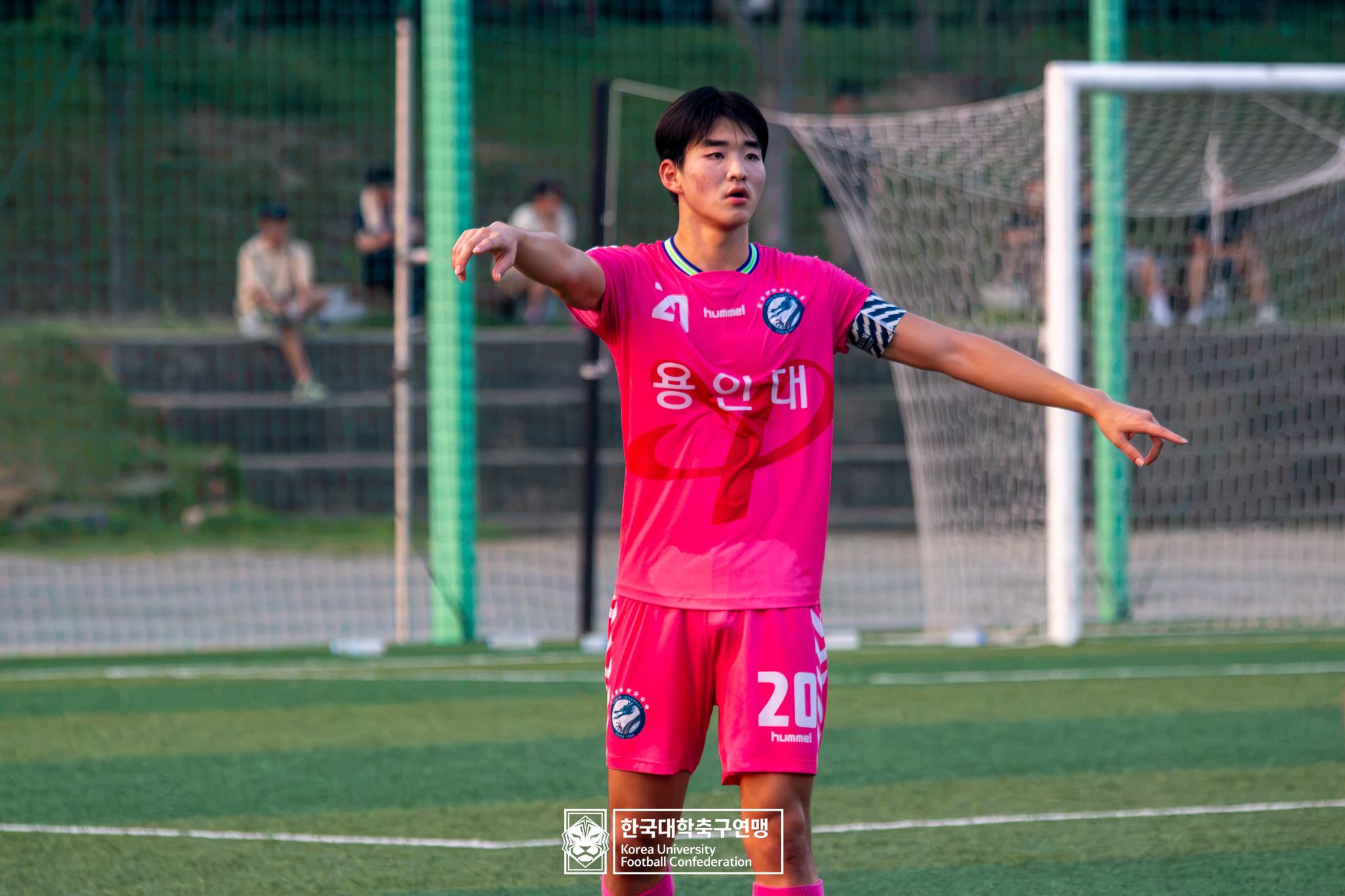 [제21회 1·2학년 대학축구연맹전] “중앙대를 만나고 싶었다” 김민서의 바람이 현실로...용인대, 배재대 넘고 결승행