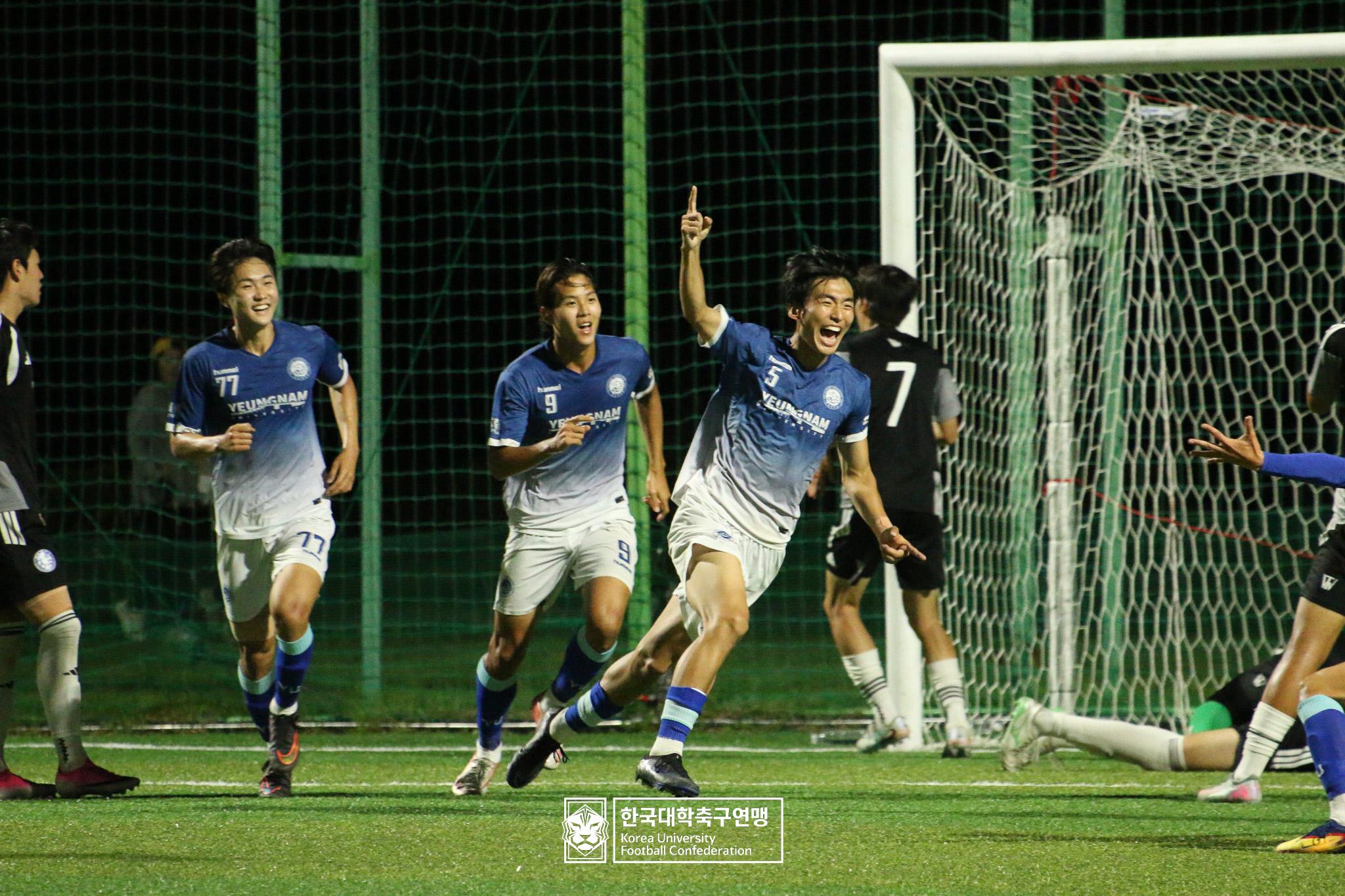 제 62회 추계대학축구연맹전 백두대간기 본선 16강 영남대 vs 동원대