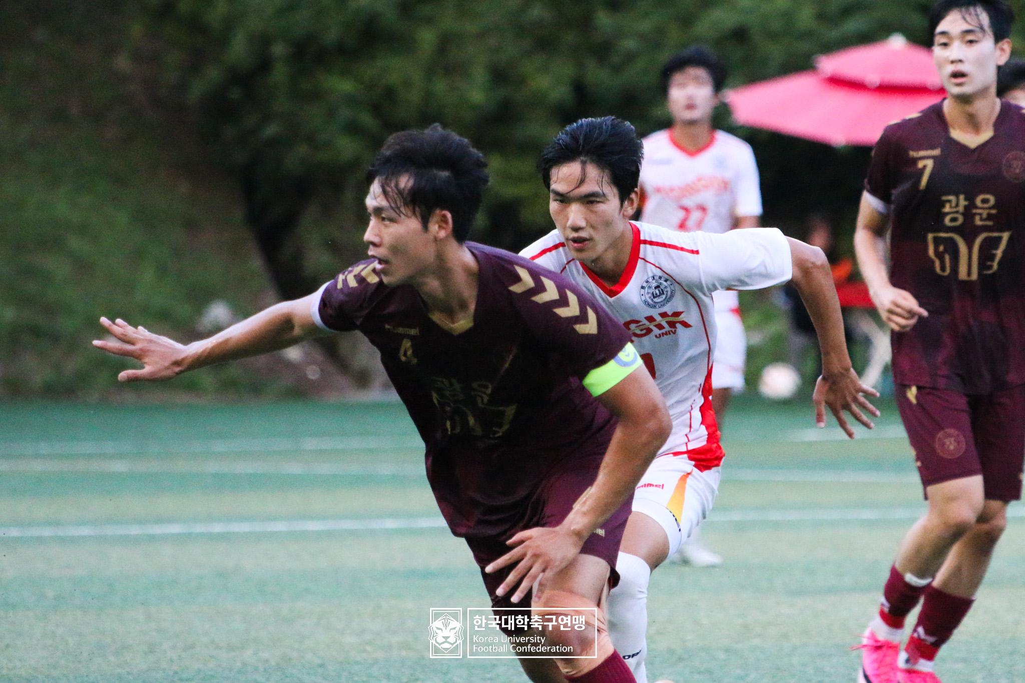 제62회 추계대학축구연맹전 백두대간기 본선 8강 광운대 vs 홍익대