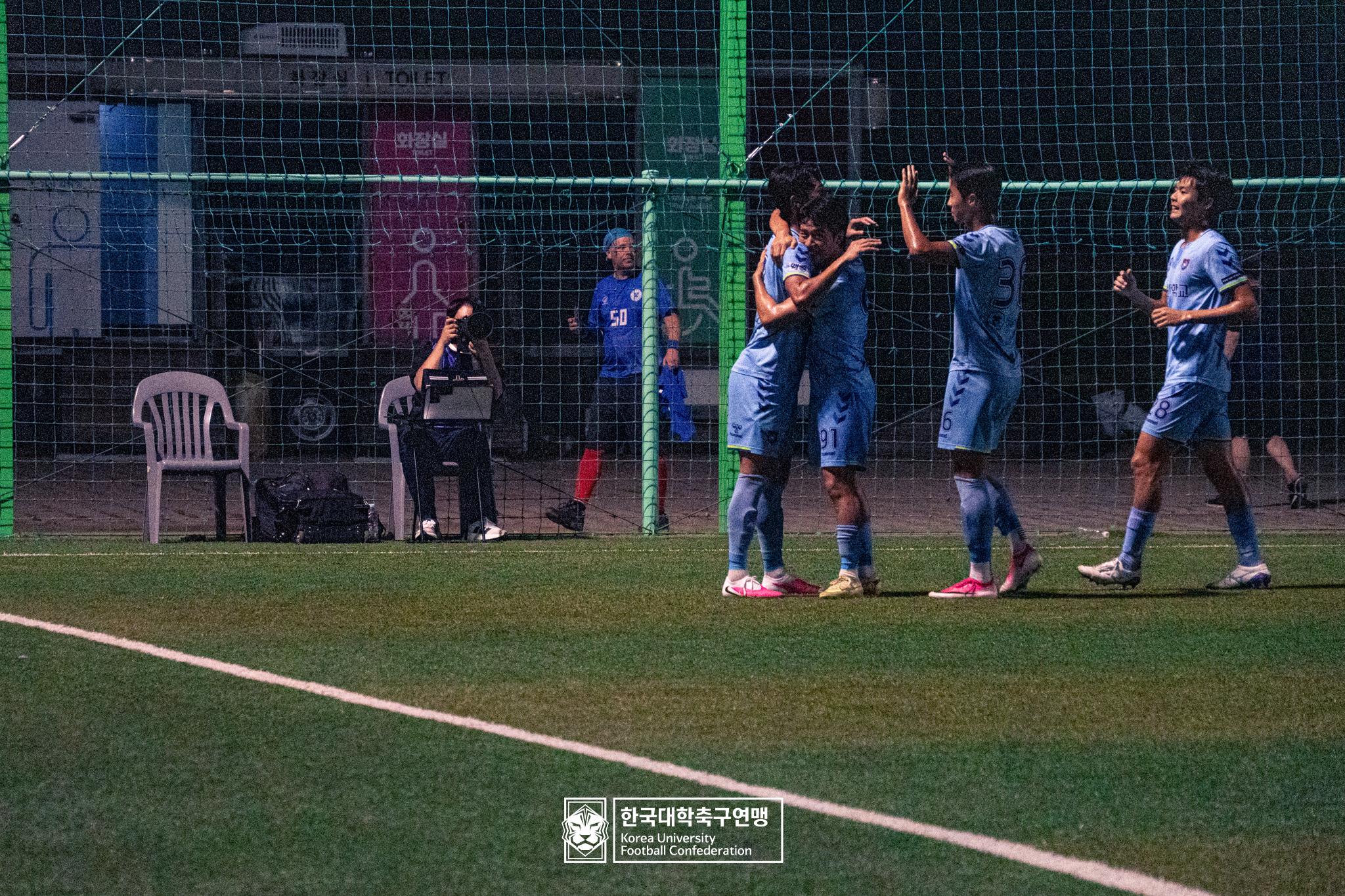 제21회 1·2학년 대학축구연맹전 황가람기 4강 선문대 vs 숭실대
