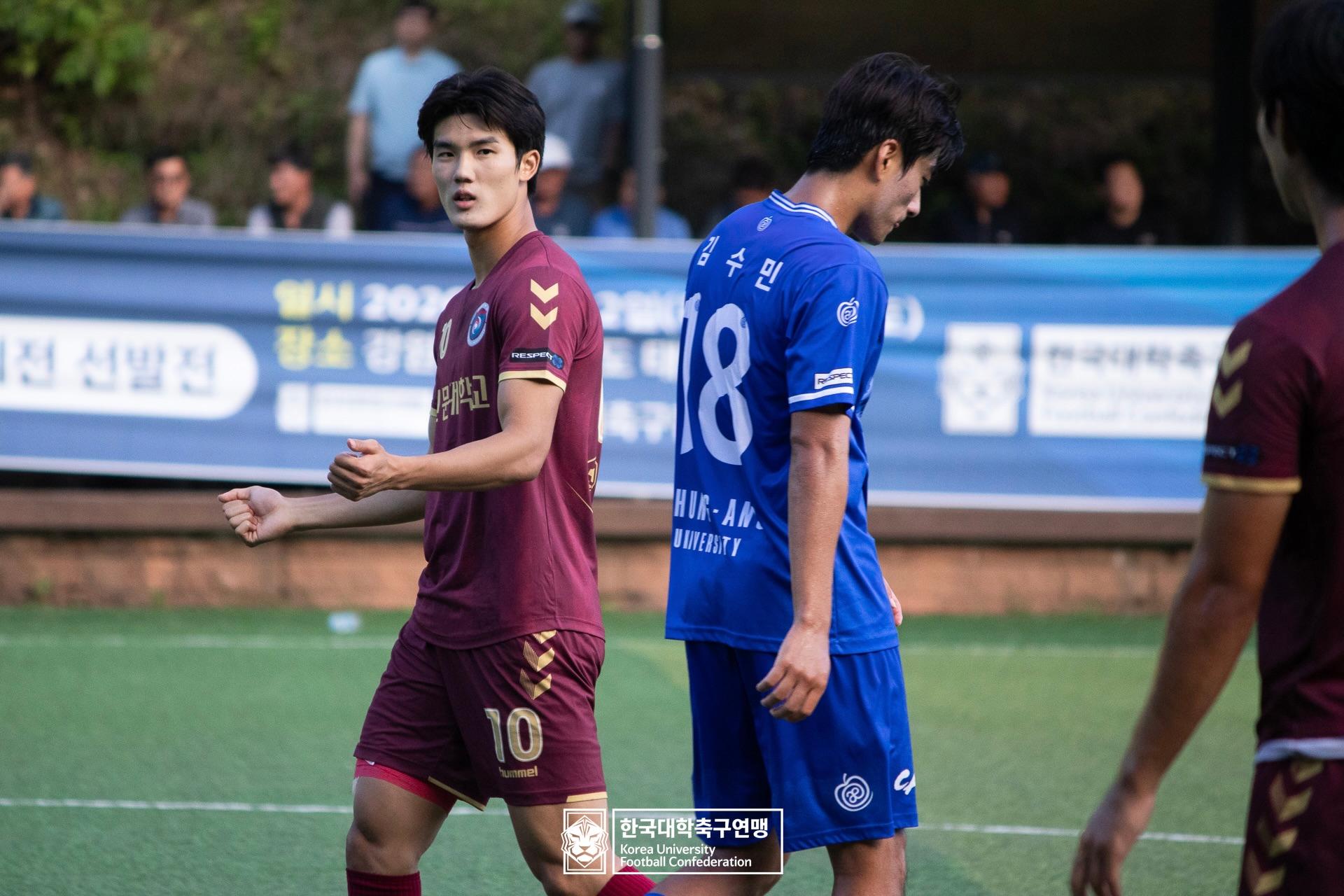 제62회 추계대학축구연맹전 백두대간기 본선 4강 중앙대 vs 선문대