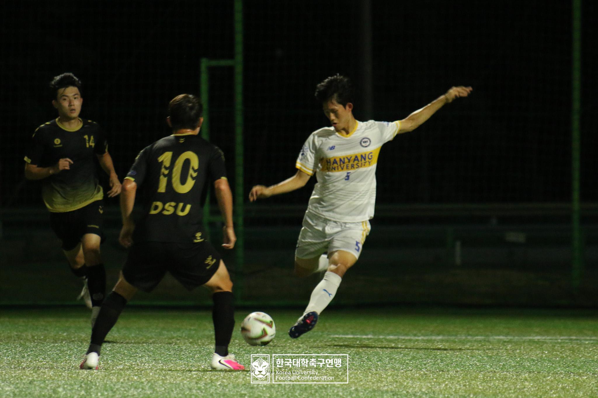 제62회 추계대학축구연맹전 백두대간기 예선 3일차 한양대 vs 대신대