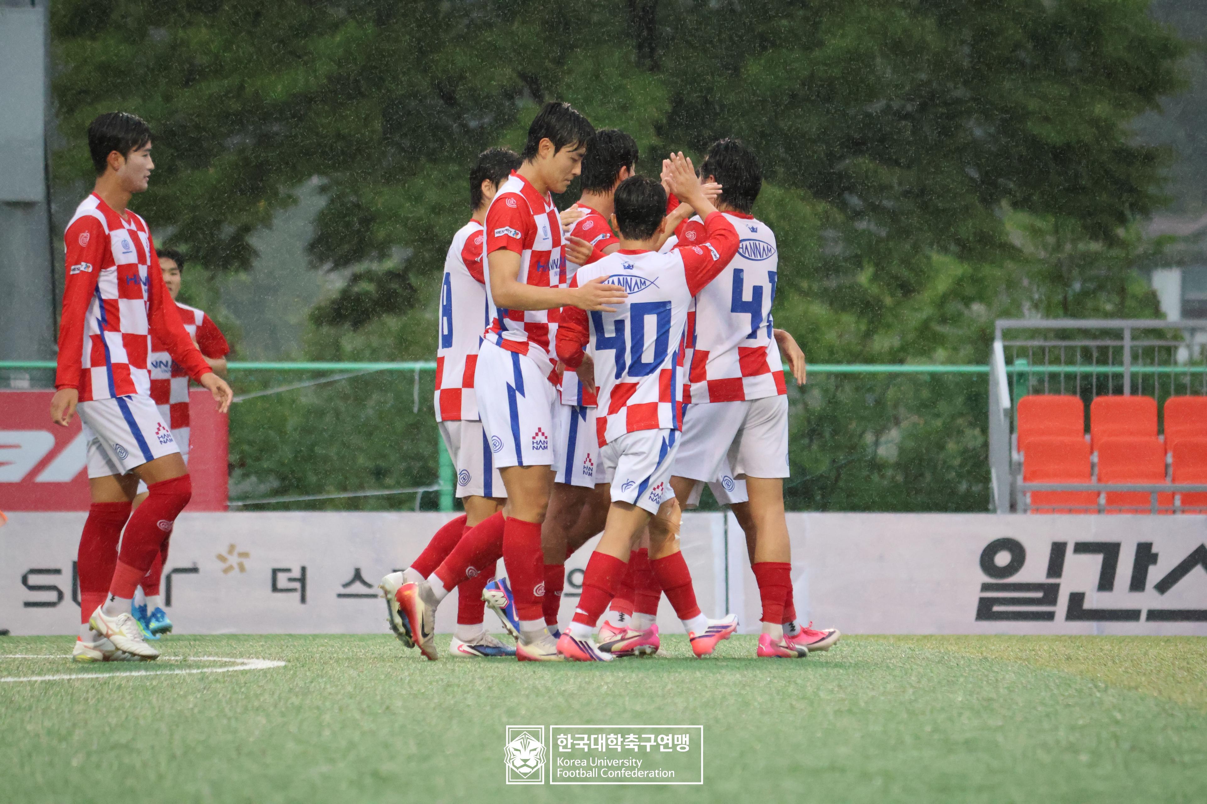 제21회 1·2학년 대학축구연맹전 황가람기 예선 2일차 한남대 vs 예원예술대