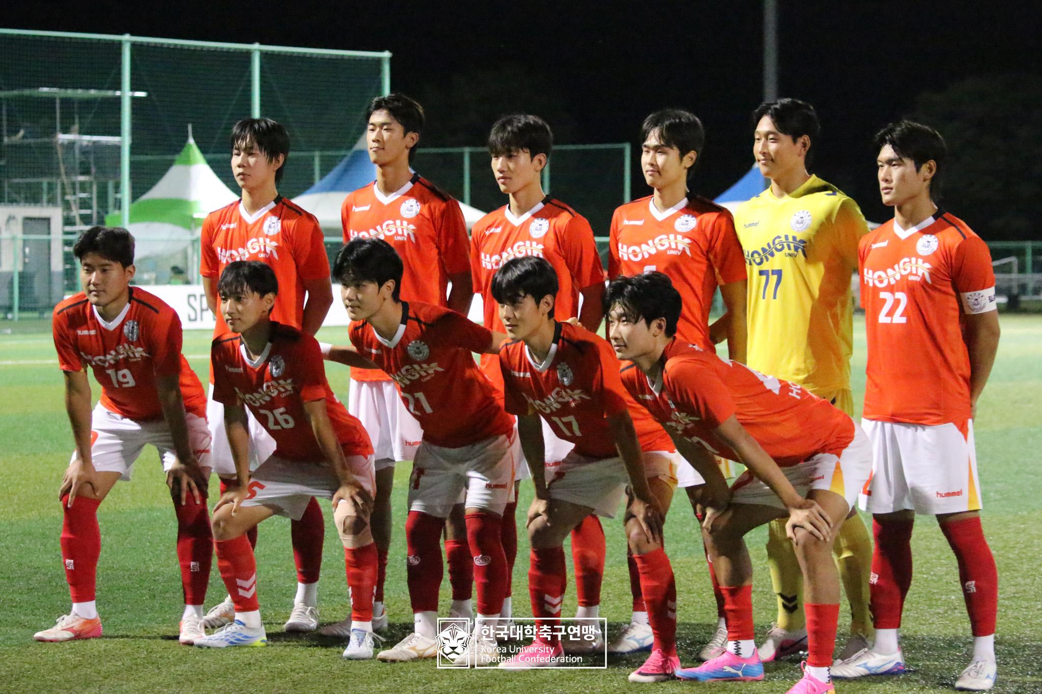 제21회 1·2학년 대학축구연맹전 죽죽장군기 예선 1일차 홍익대 vs 김해대