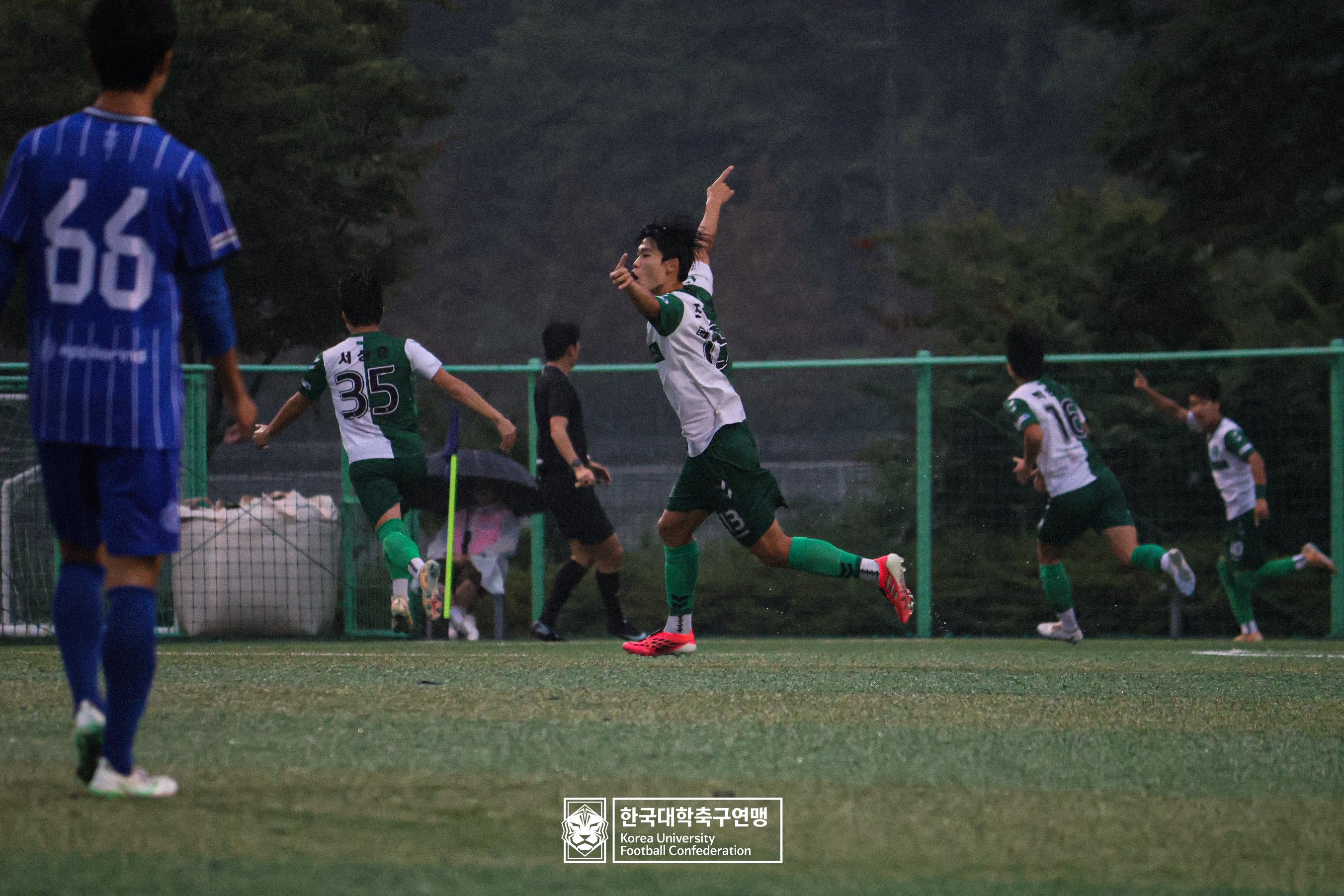 제21회 1·2학년 대학축구연맹전 황가람기 예선 2일차 건국대 vs 안동과학대
