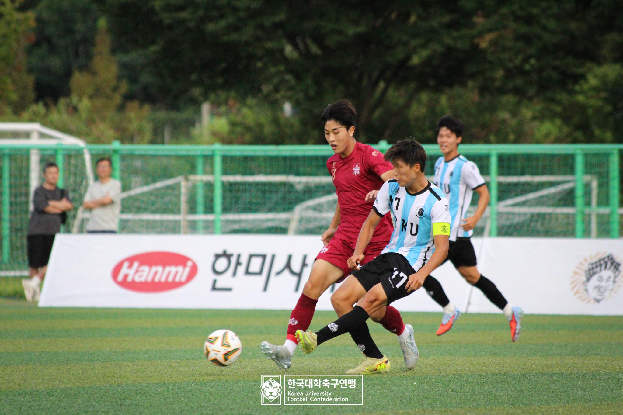 제21회 1·2학년 대학축구연맹전 죽죽장군기 예선 1일차 김천대 vs 가톨릭관동대