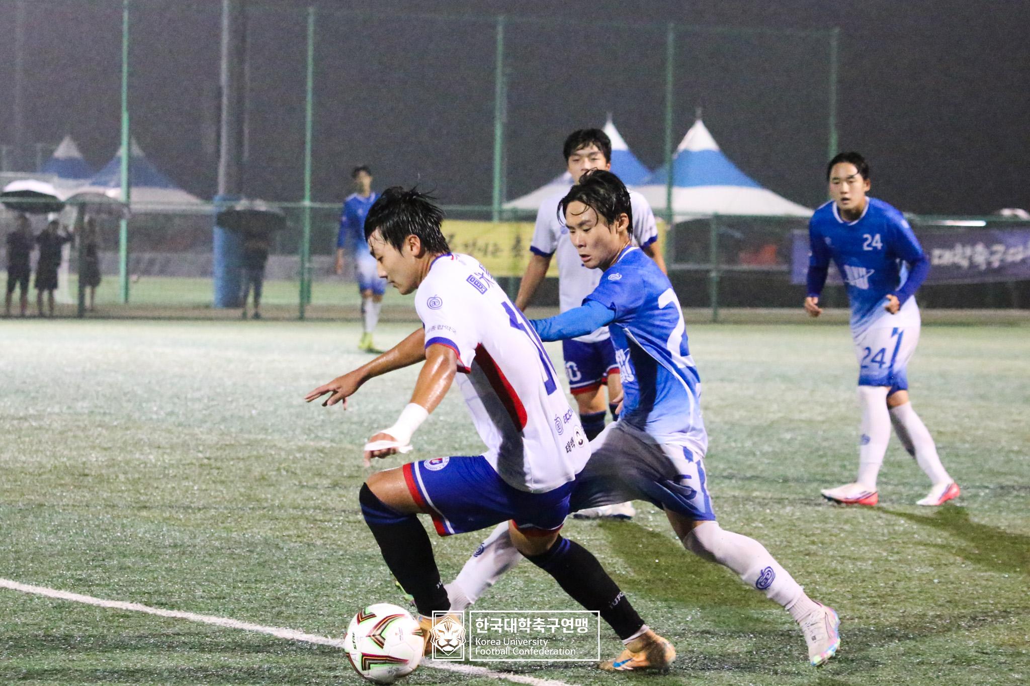 제21회 1·2학년 대학축구연맹전 황가람기 예선 2일차 단국대 vs 원광대