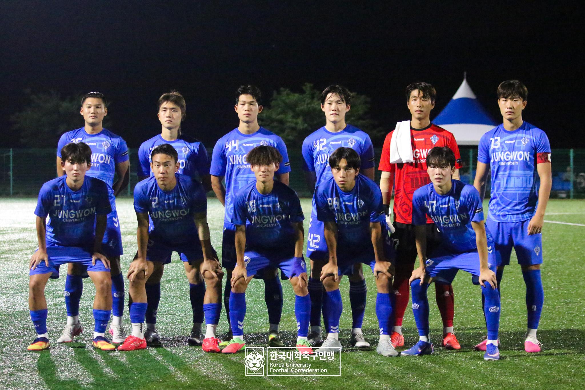 제21회 1·2학년 대학축구연맹전 황가람기 예선 3일차 중원대 vs 건국대