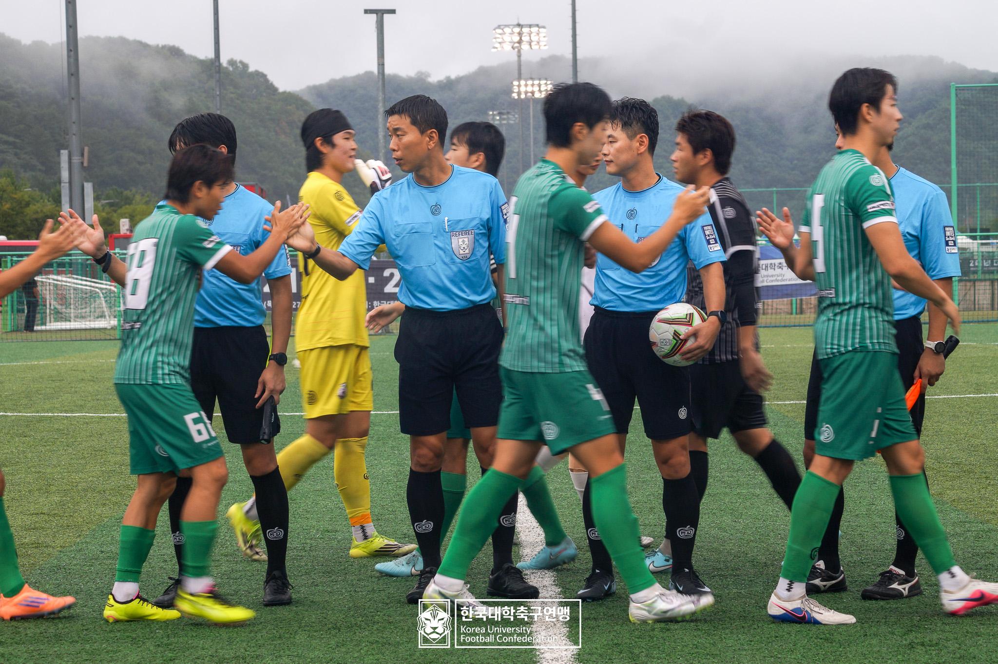 제21회 1·2학년 대학축구연맹전 죽죽장군기 예선 3일차 신성대 vs 순복음