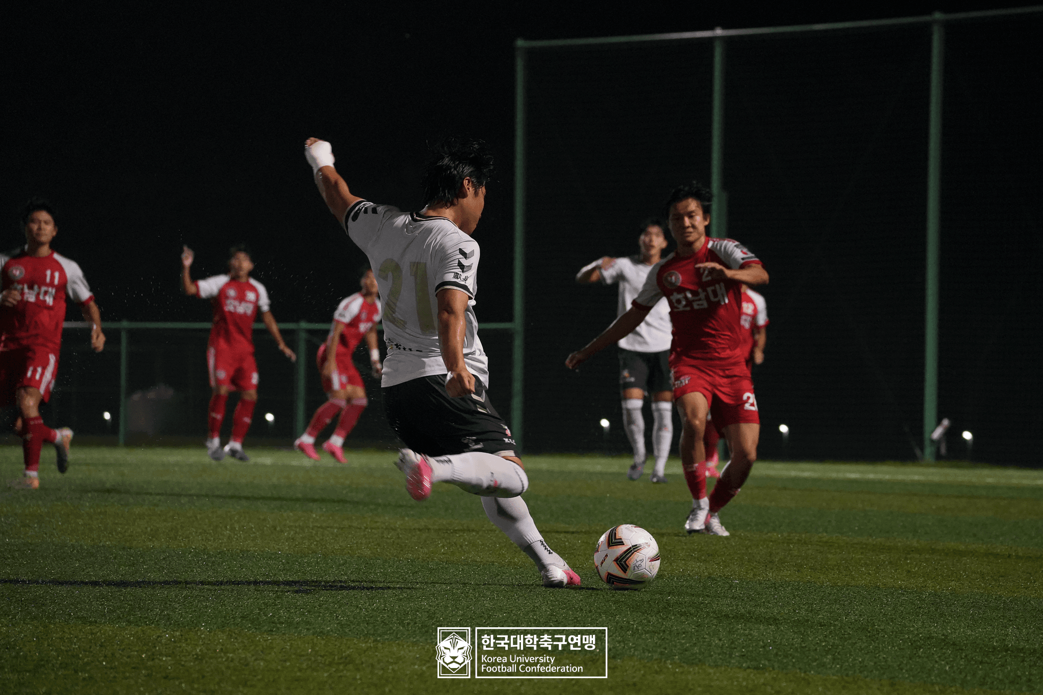 제21회 1·2학년 대학축구연맹전 죽죽장군기 예선 2일차 호남대 vs 전주기전대