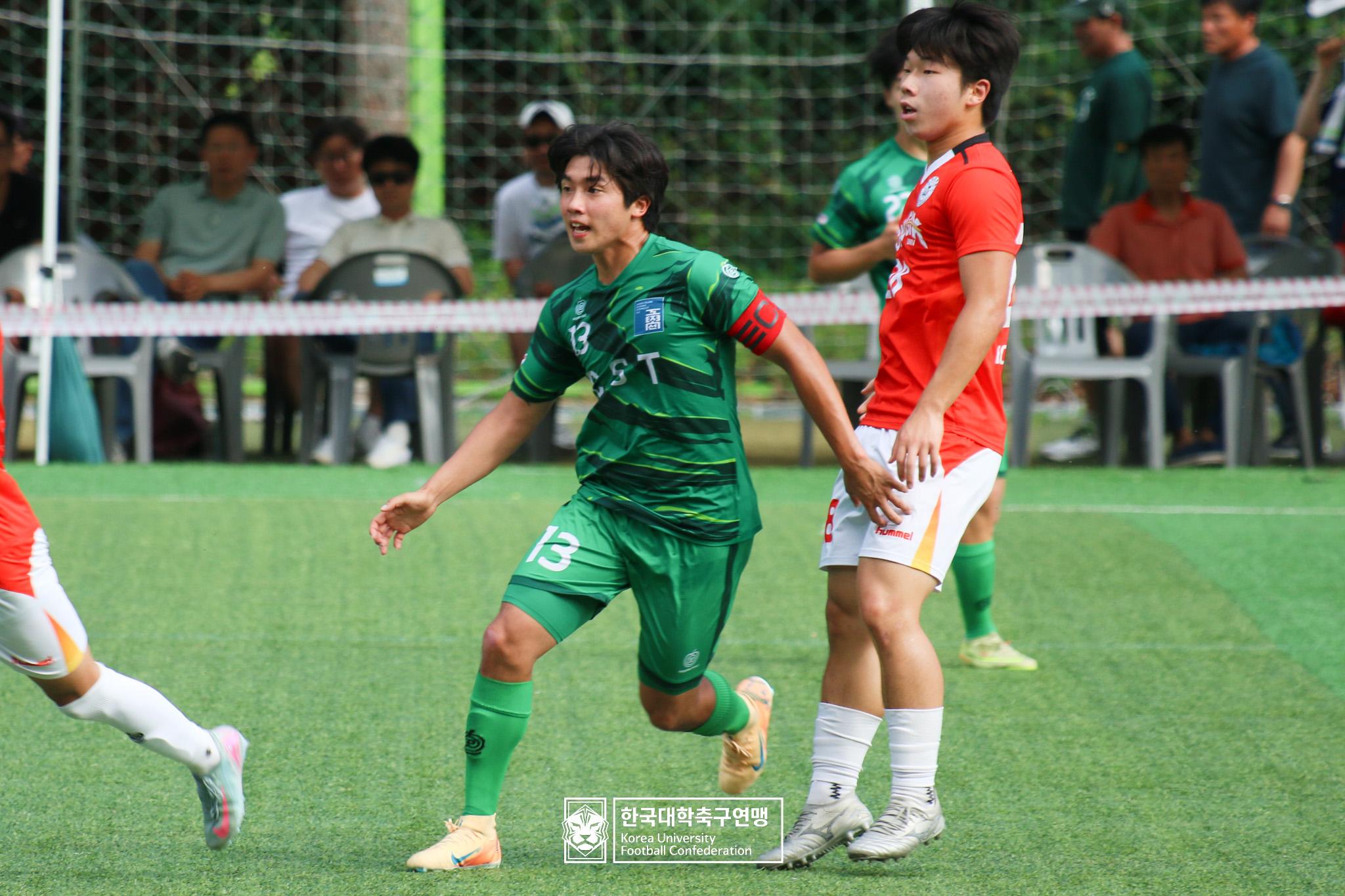제62회 추계대학축구연맹전 태백산기 예선 3일차 조선이공대 vs 홍익대