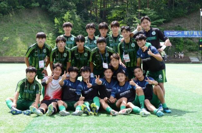 건국대 종료직전 결승골로 태백산기 8강진출, 용인대-단국대도 승리